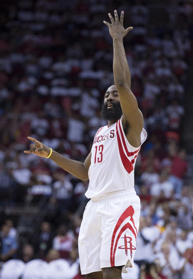 关于马刺不敌火箭,哈登连续第四场砍下+得分的信息 关于马刺不敌火箭,哈登连续第四场砍下+得分的信息